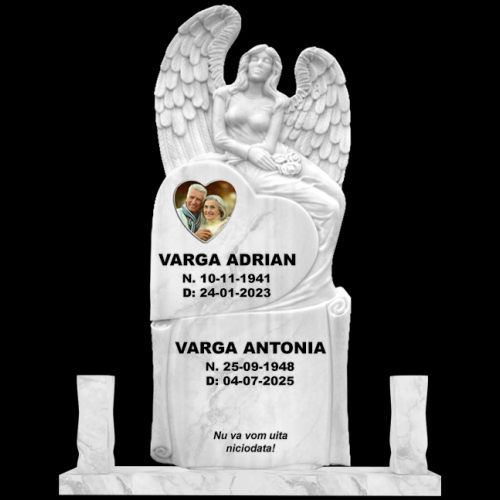 Cruce din marmura alba cu venatura gri sau roz eleganta un monument funerar deosebit cu inger sau flori sculptate se poate accesoriza cu poza din ceramica sau gravura portret pe granit negru un monument funerar la reducere